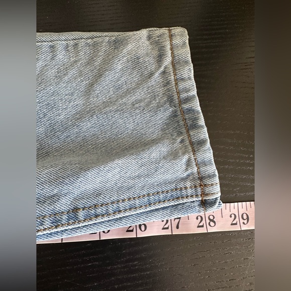 Brandy Melville John Galt Medium Wash Straight Leg Denim Jeans Size Small EUC - Picture 12 of 13